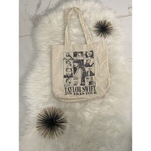 Taylor Swift The Eras Tour Tote Bag  VIP Canvas Swifties Limited Edition Concert